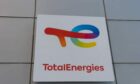 TotalEnergies logo sign on its office building in Houston, Texas, USA.