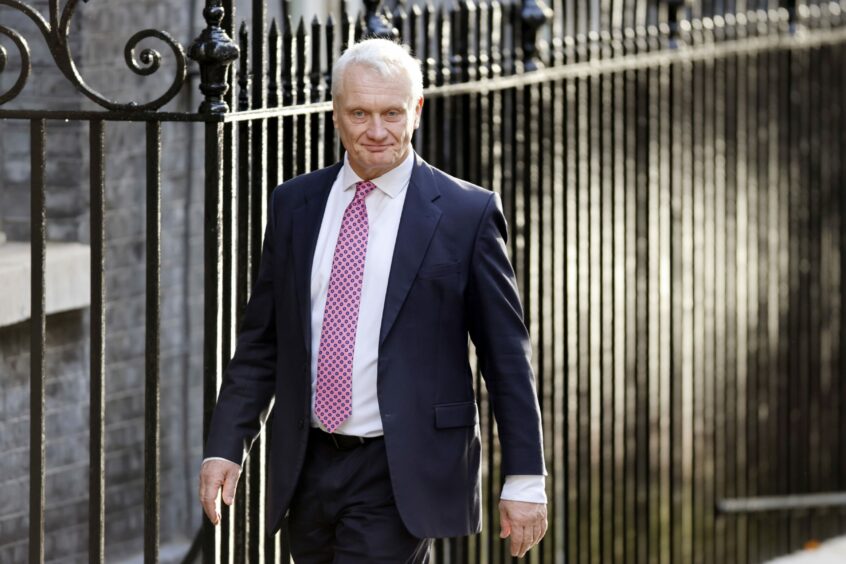 Graham Stuart arrives for a cabinet meeting at Downing Street in London, 07 September 2022.
