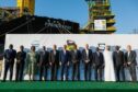 The sailaway ceremony. Dubai. Supplied by Eni Date; 06/04/2023