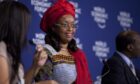 Diezani Alison-Madueke, then Minister of Petroleum Resources of Nigeria, during Women as Africa's Way Forward Session at the World Economic Forum, 2012.