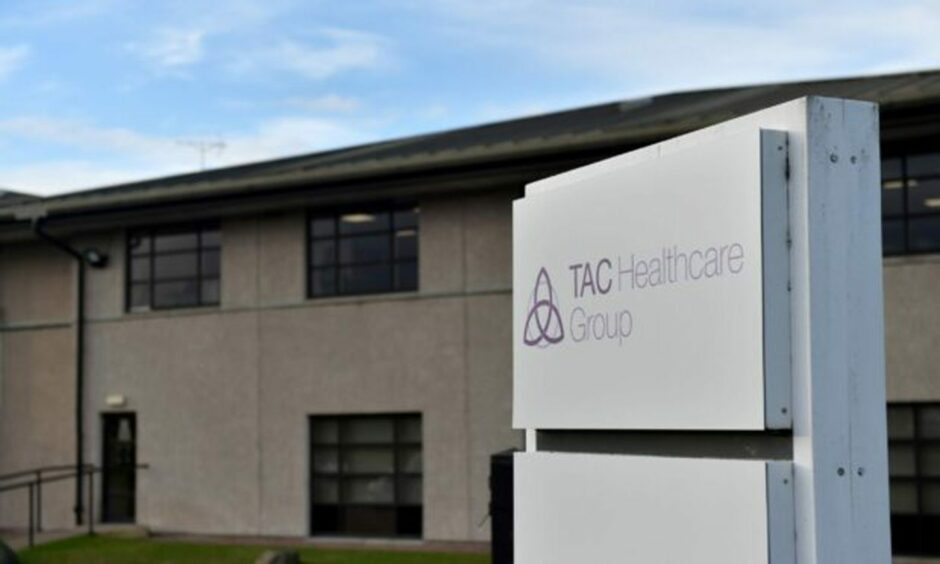 TAC Healthcare Group's facility in Dyce, Aberdeen