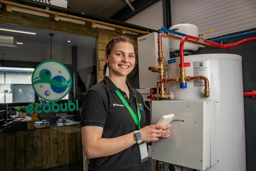 Ecobubl operations director Emilie Romain.