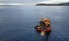 Tidal array deployment in Bluemill Sound