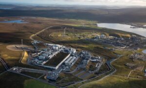 shetland gas plant