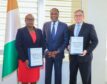 Murphy Oil and Cote d'Ivoire officials. Supplied by Ministry of Mines, Petroleum and Energy  Date; 14/06/2023