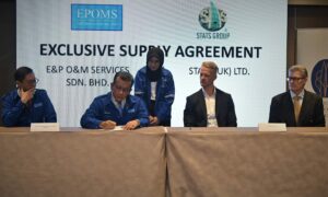 At a signing of the exclusive supply agreement in Kuala Lumpur, EPOMS was represented by its managing director and CEO Tuan Haji Zulkarnain Ismail, and witnessed by chairman, YM Raja Dato? Sri Mufik Affandi Bin Raja Khalid.
