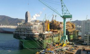 Picture shows; The Egina FPSO. Nigeria. Supplied by Nondera Energy Services Date; Unknown