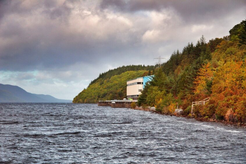 SSE's Foyers pumped hydro facility shown in 2013.