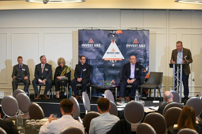 Panel 2 from left to right: Kenny Taylor, Mark Beveridge, Jeanette Forbes, Paul Macari, Bob Keiller and David Rodger