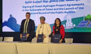 Picture shows; Signing the Hyport deal. Oman. Supplied by DEME Date; 21/06/2023