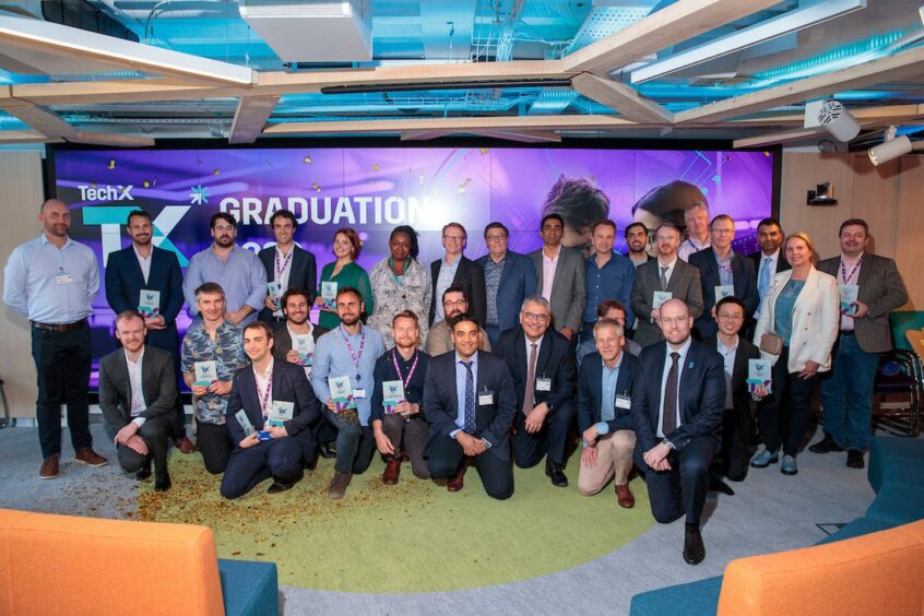 The 12 TechX 2023 Accelerator finalists.. NZTC.