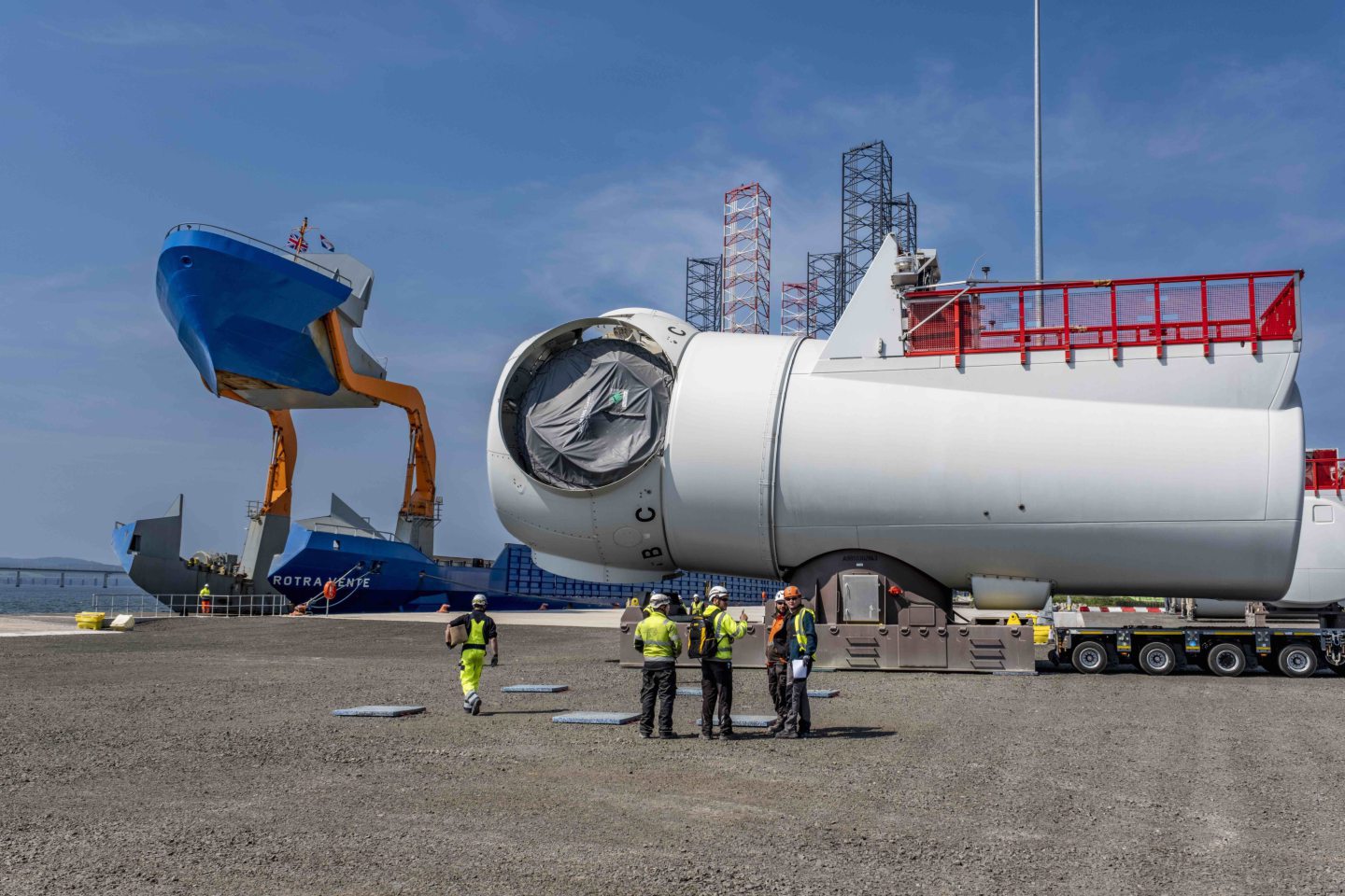 NnG wind farm nacelles