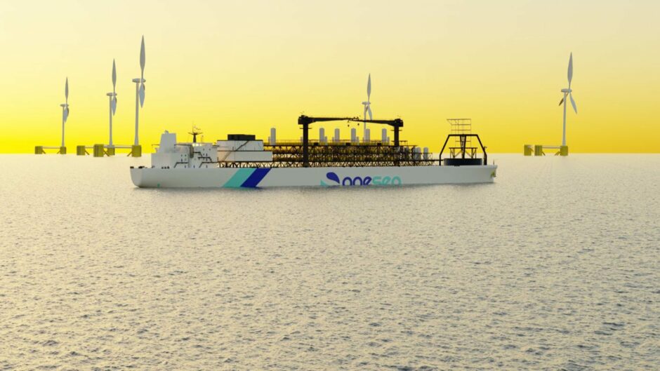 OneSea Energy's Floating Hydrogen Production Unit