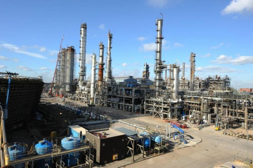 SABIC petrochemicals complex, Teesside.