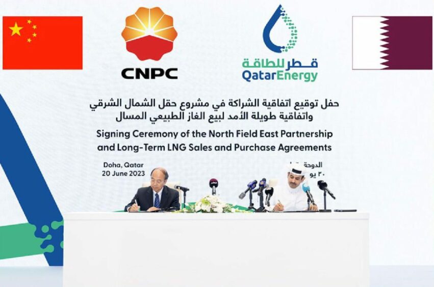 QatarEnergy and CNPC sign a long-term LNG deal