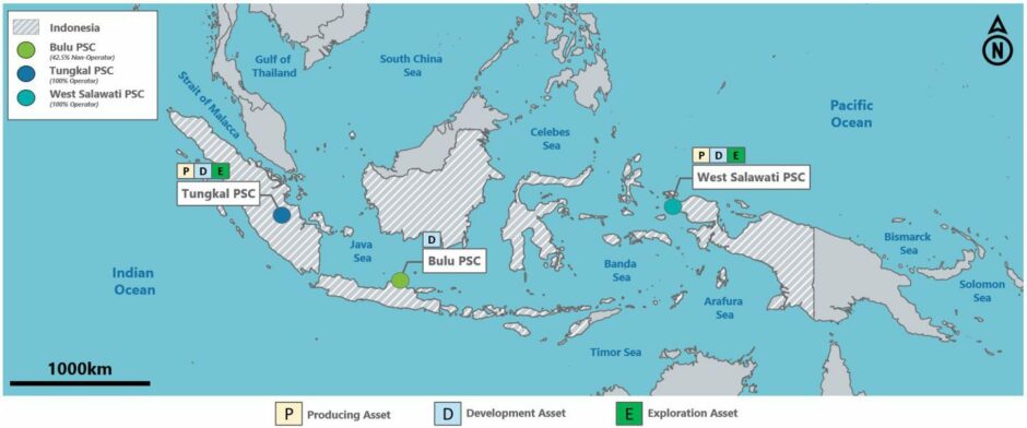 Criterium Energy's Indonesian holdings