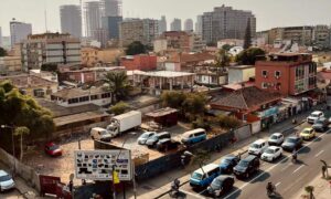 Traffic in Luanda, Angola.