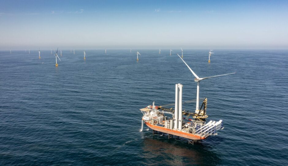 turbine Scotland wind farm