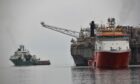 The Zafiro Producer before heading off for decommissioning, signposting Exxon's withdrawal from Equatorial Guinea