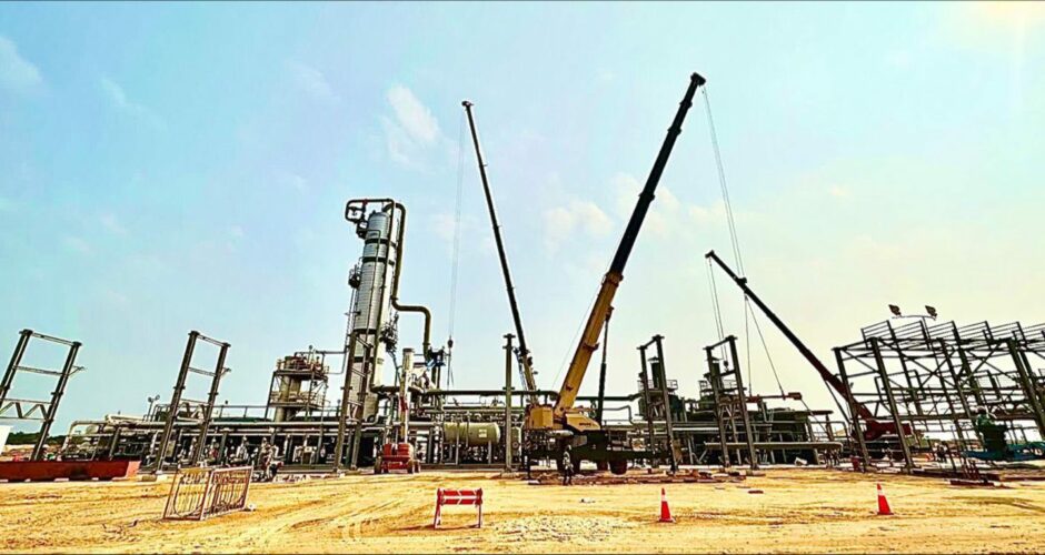 The Cabinda refinery makes progress as financing comes in