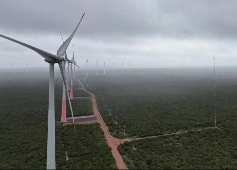 Serra da Babilonia 1 onshore wind farm in the north-eastern state of Bahia.