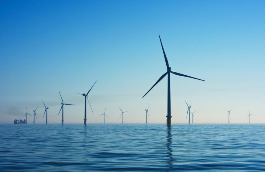 Offshore wind farm,  Nicholas Doherty via Unsplash.