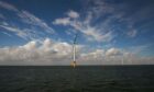 Lincs offshore wind farm. UK.