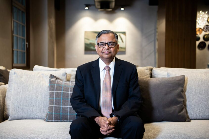 Tata chairman Natarajan Chandrasekaran.