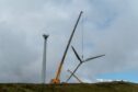 Repowering at Hagshaw Hill windfarm