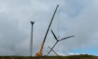 Repowering at Hagshaw Hill windfarm