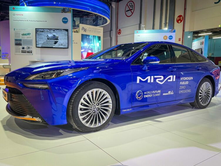 Toyota will work with Adnoc and Al-Futtaim on hydrogen fuelling in Abu Dhabi