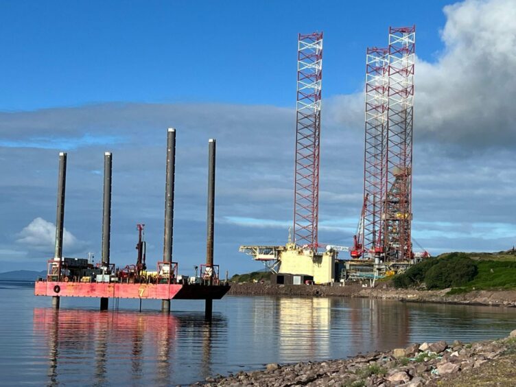 Survey works are underway at Kishorn Port ahead of a planned “major upgrade” of the historic Wester Ross facility.