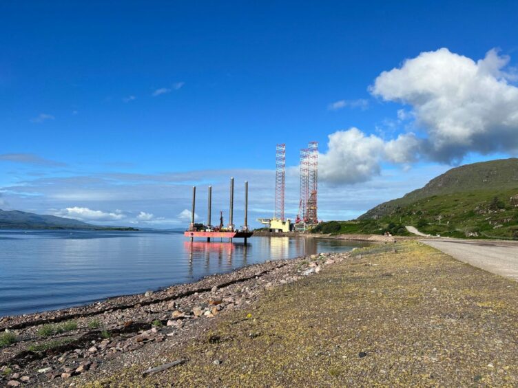 Survey works are underway at Kishorn Port ahead of a planned “major upgrade” of the historic Wester Ross facility.