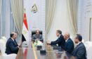 BP CEO Bernard Looney talks investment plans with Egyptian President al-Sisi