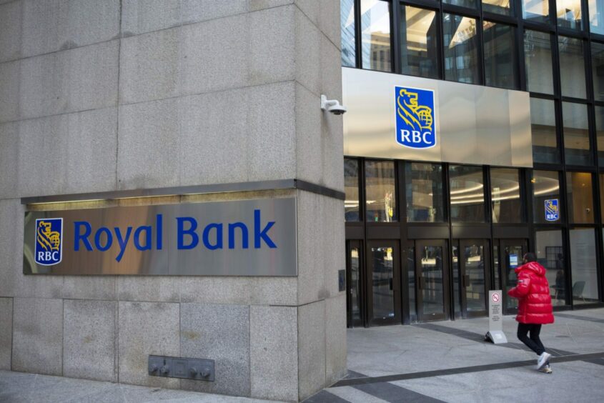 The Royal Bank of Canada (RBC) headquarters in Toronto, Ontario, Canada, on Wednesday, March 8, 2023. Rising rates are expanding Canadian banks' net interest margin, but a flatter and inverted yield curve limits upside, and a peak may come in 2023. Photographer: Della Rollins/Bloomberg