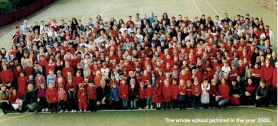 International School Aberdeen in the year 2000