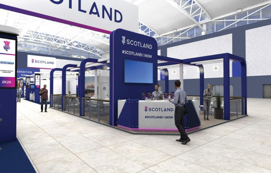 The Scotland Pavilion at Offshore Europe