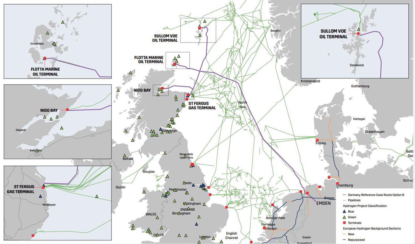 scotland hydrogen pipeline