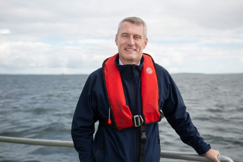 David Hinshelwood, Project Director for Muir Mhor Offshore Wind Farm.