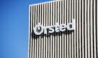 Orsted logo at its Gentofte headquarters.