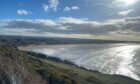 Saunton Sands, North Devon, where the cable will make landfall.