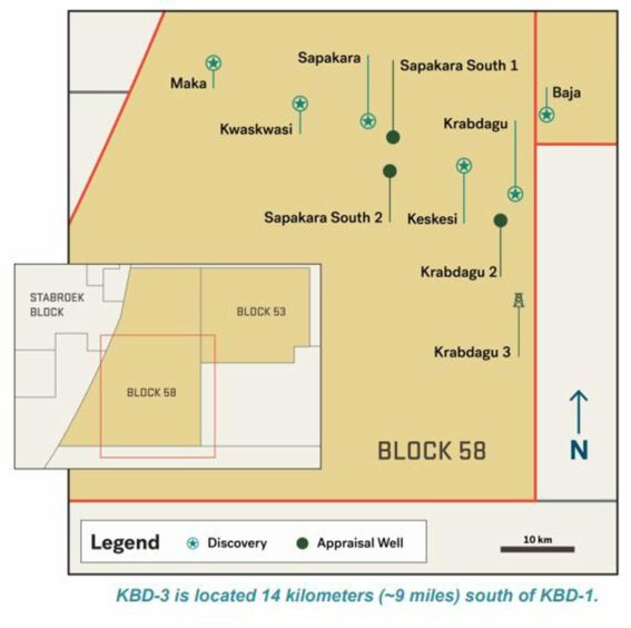 Block 58 where TotalEnergies aims to reach FID in 2024