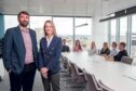 Matt Jacobs, VP operations and partnerships, X-Academy and Amanda McCulloch, chief executive TMM Recruitment. Courtesy of Newsline.
