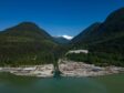 The site in BC where Woodfibre will produce LNG to sell to BP