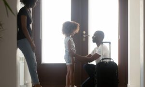 AXIS Network chair Sarah Clark discusses the benifits of shared parental leave. Shutterstock ID 1289446870.
