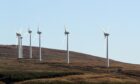 Wind Turbines near Dunvegan, Isle of Skye