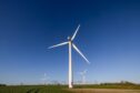 A wind farm near Rushton, UK. Photographer: Chris Ratcliffe/Bloomberg
