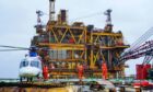 The Central Processing Complex at the Spirit Energy Morecambe field platform, in the Irish Sea off the coast of Lancashire, UK, on Oct. 20.