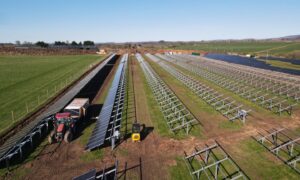 6.7MW Ecosse Solar Parks project in Forfar.