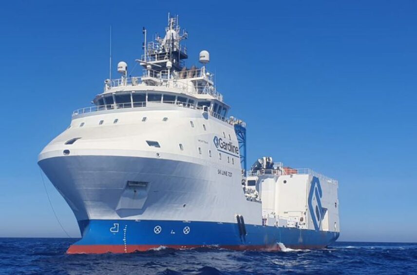 Pictured: Gardline survey vessel Ocean Resolution.
